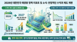 태양광 발전사업 태양광 smp rec 2026년 태양광 rec 태양광수익